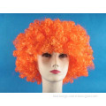 Orange World Cup Football Sports Mask Wig Party CY188